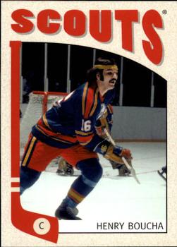 #228 Henry Boucha - Kansas City Scouts - 2004-05 In The Game Franchises Hockey