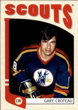 #229 Gary Croteau - Kansas City Scouts - 2004-05 In The Game Franchises Hockey