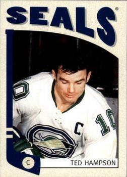 #262 Ted Hampson - Oakland Seals - 2004-05 In The Game Franchises Hockey