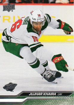 #572 Jujhar Khaira - Minnesota Wild -2023-24 Upper Deck Hockey