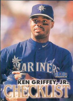 #572 Ken Griffey, Jr. - Seattle Mariners - 1998 Fleer Tradition Baseball