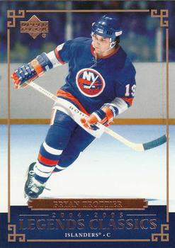 #10 Bryan Trottier - New York Islanders - 2004-05 Upper Deck Legends Classics Hockey
