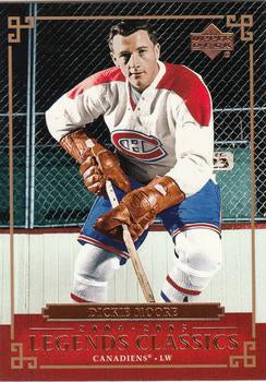 #18 Dickie Moore - Montreal Canadiens - 2004-05 Upper Deck Legends Classics Hockey
