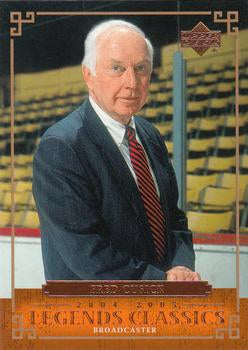 #22 Fred Cusick - 2004-05 Upper Deck Legends Classics Hockey