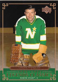 #38 Gump Worsley - Minnesota North Stars - 2004-05 Upper Deck Legends Classics Hockey