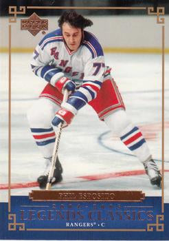 #45 Phil Esposito - New York Rangers - 2004-05 Upper Deck Legends Classics Hockey