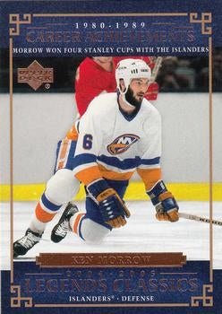 #76 Ken Morrow - New York Islanders - 2004-05 Upper Deck Legends Classics Hockey