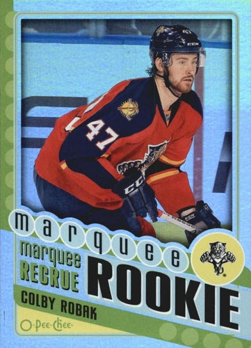 #573 Colby Robak - Florida Panthers - 2012-13 O-Pee-Chee - Rainbow Hockey