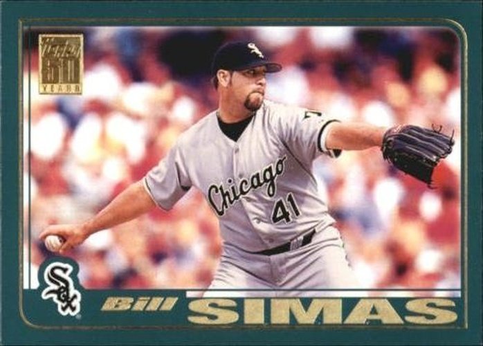 #573 Bill Simas - Chicago White Sox - 2001 Topps Baseball