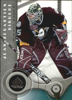 #1 Jean-Sebastien Giguere - Anaheim Mighty Ducks - 2005-06 SP Game Used Hockey