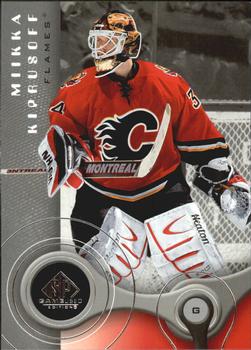 #16 Miikka Kiprusoff - Calgary Flames - 2005-06 SP Game Used Hockey