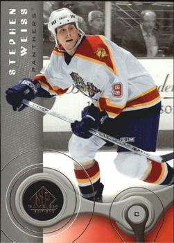 #42 Stephen Weiss - Florida Panthers - 2005-06 SP Game Used Hockey