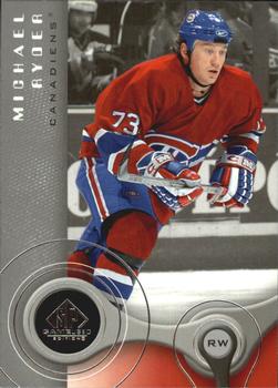 #53 Michael Ryder - Montreal Canadiens - 2005-06 SP Game Used Hockey