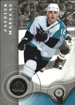 #84 Patrick Marleau - San Jose Sharks - 2005-06 SP Game Used Hockey