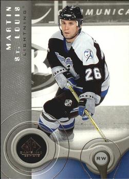 #87 Martin St. Louis - Tampa Bay Lightning - 2005-06 SP Game Used Hockey