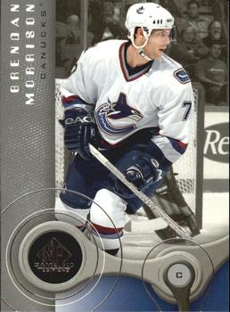 #97 Brendan Morrison - Vancouver Canucks - 2005-06 SP Game Used Hockey