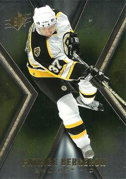 #6 Patrice Bergeron - Boston Bruins - 2005-06 SPx Hockey