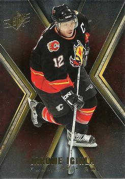 #12 Jarome Iginla - Calgary Flames - 2005-06 SPx Hockey