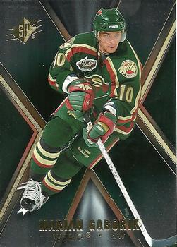#41 Marian Gaborik - Minnesota Wild - 2005-06 SPx Hockey