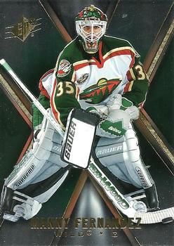 #42 Manny Fernandez - Minnesota Wild - 2005-06 SPx Hockey