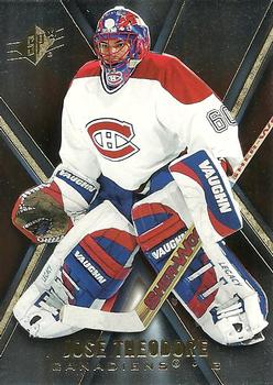#44 Jose Theodore - Montreal Canadiens - 2005-06 SPx Hockey