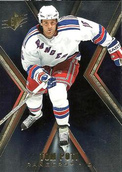 #58 Tom Poti - New York Rangers - 2005-06 SPx Hockey