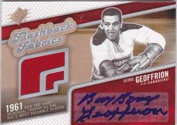 #91 Bernie Geoffrion - Montreal Canadiens - 2005-06 SPx Hockey