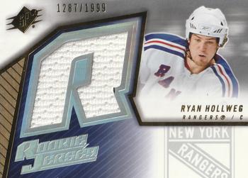 #147 Ryan Hollweg - New York Rangers - 2005-06 SPx Hockey