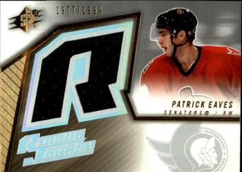 #149 Patrick Eaves - Ottawa Senators - 2005-06 SPx Hockey