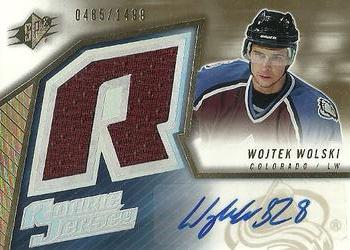 #154 Wojtek Wolski - Colorado Avalanche - 2005-06 SPx Hockey