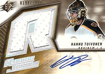 #158 Hannu Toivonen - Boston Bruins - 2005-06 SPx Hockey