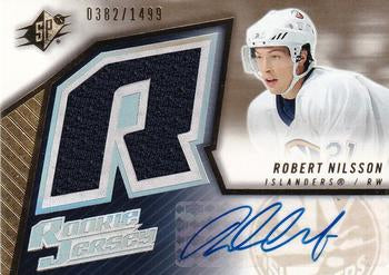 #167 Robert Nilsson - New York Islanders - 2005-06 SPx Hockey