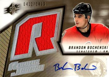 #179 Brandon Bochenski - Ottawa Senators - 2005-06 SPx Hockey