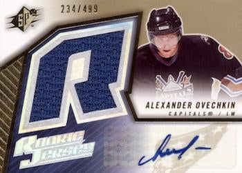 #190 Alexander Ovechkin - Washington Capitals - 2005-06 SPx Hockey