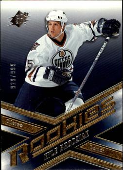 #199 Kyle Brodziak - Edmonton Oilers - 2005-06 SPx Hockey