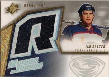 #143 Jim Slater - Atlanta Thrashers - 2005-06 SPx Hockey