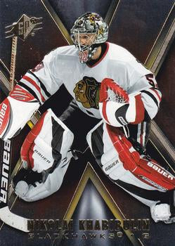 #18 Nikolai Khabibulin - Chicago Blackhawks - 2005-06 SPx Hockey