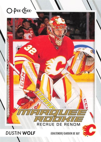 #574 Dustin Wolf - Calgary Flames - 2023-24 O-Pee-Chee Hockey