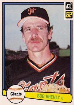 #574 Bob Brenly - San Francisco Giants - 1982 Donruss Baseball