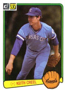#574 Keith Creel - Kansas City Royals - 1983 Donruss Baseball