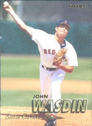 #574 John Wasdin - Boston Red Sox - 1997 Fleer Baseball