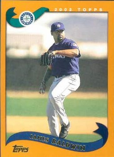#574 James Baldwin - Seattle Mariners - 2002 Topps Baseball