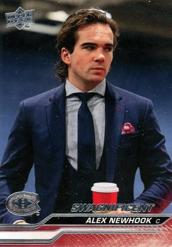 #574b Alex Newhook - Montreal Canadiens -2023-24 Upper Deck Hockey