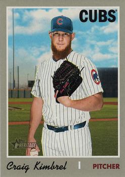#574b Craig Kimbrel - Chicago Cubs - 2019 Topps Heritage Baseball