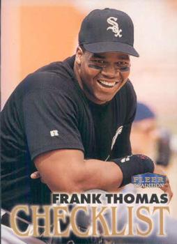 #575 Frank Thomas - Chicago White Sox - 1998 Fleer Tradition Baseball