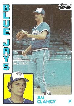 #575 Jim Clancy - Toronto Blue Jays - 1984 Topps Baseball