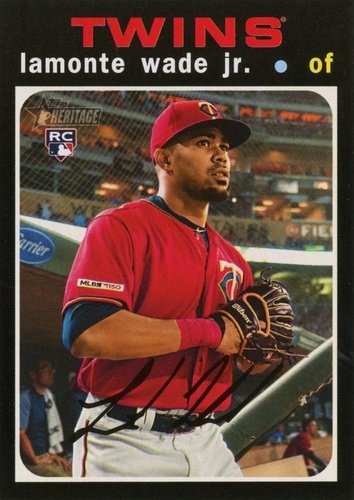 #575 LaMonte Wade Jr. - Minnesota Twins - 2020 Topps Heritage Baseball