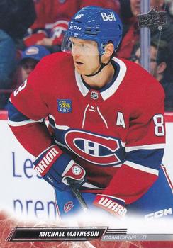 #576 Michael Matheson - Montreal Canadiens - 2022-23 Upper Deck Hockey