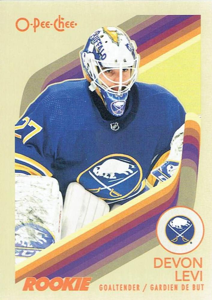 #576 Devon Levi - Buffalo Sabres - 2023-24 O-Pee-Chee - Retro Hockey