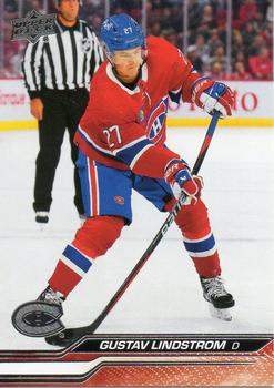 #576 Gustav Lindstrom - Montreal Canadiens - 2023-24 Upper Deck Hockey
